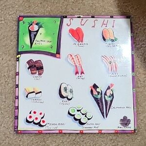 FREE WITH PURCHASE! Sushi ceramic tile